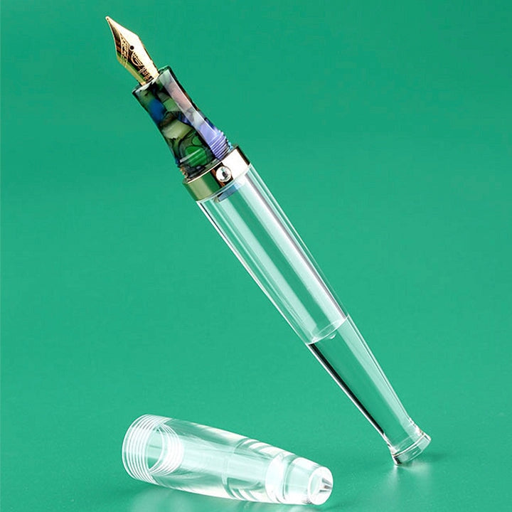 Moonman/Majohn S5 (Clear) - Fine Fountain Pen