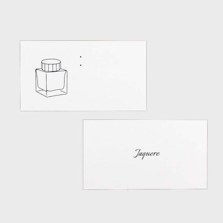 Wearingeul Ink Swatch Cards - Horizontal Layout Paper