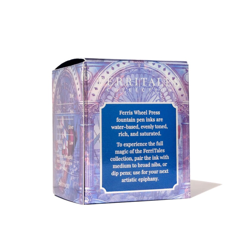 Ferris Wheel Press Down the Rabbit Hole - Tears of Sapphire - 20ml Bottled Ink