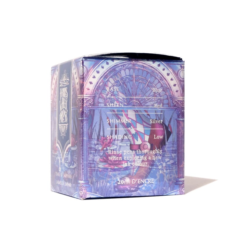Ferris Wheel Press Down the Rabbit Hole - Tears of Sapphire - 20ml Bottled Ink