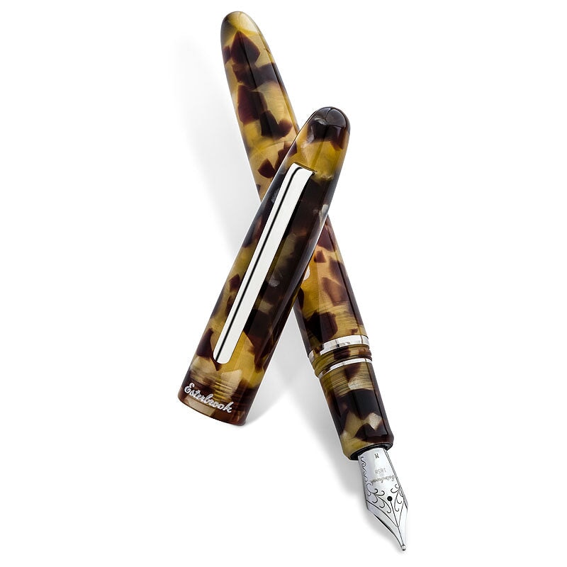 Esterbrook Estie - Tortoise / Palladium - Broad Fountain Pen