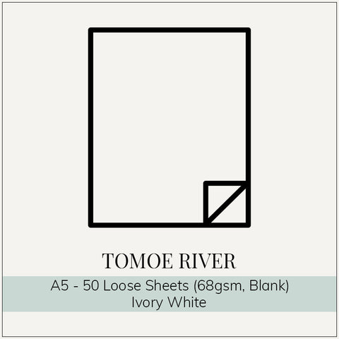 Tomoe River A5 - 68gsm- 50 Sheets (Blank)