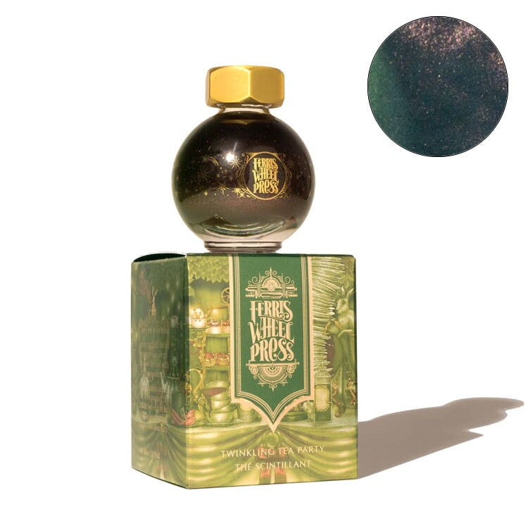 Ferris Wheel Press Down the Rabbit Hole - Twinkling Tea Party - 20ml Bottled Ink