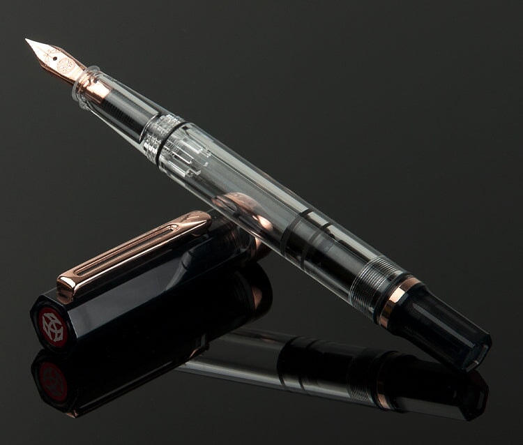 TWSBI ECO (Smoke / Rose Gold) - Broad Fountain Pen