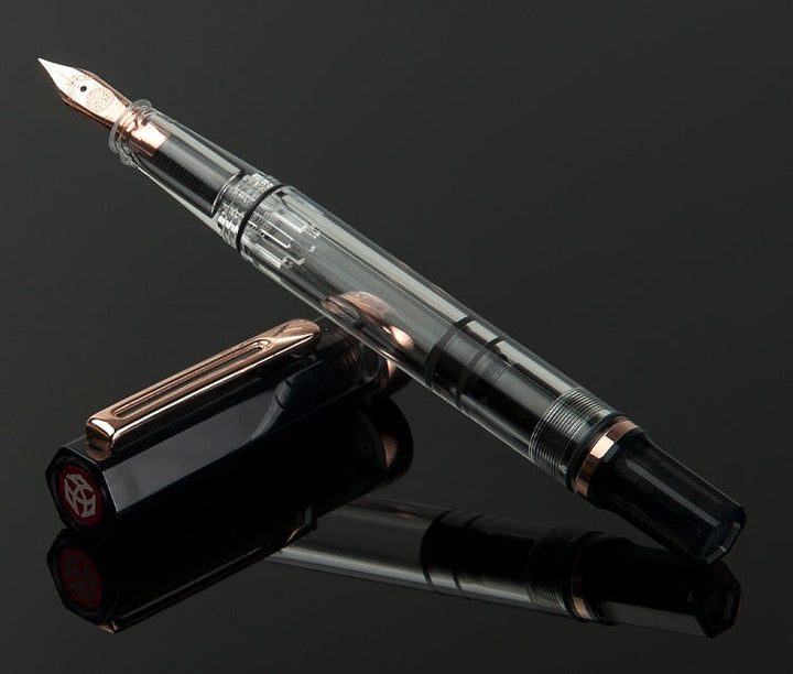 TWSBI ECO (Smoke / Rose Gold) - Broad Fountain Pen
