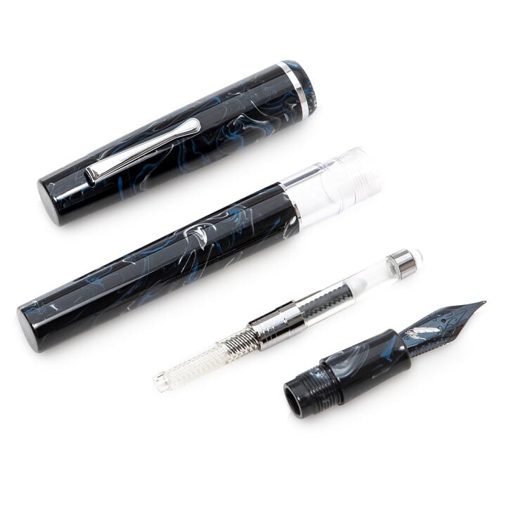 Fine Writing International Fenestro (Winter's Night) - Broad Fountain Pen